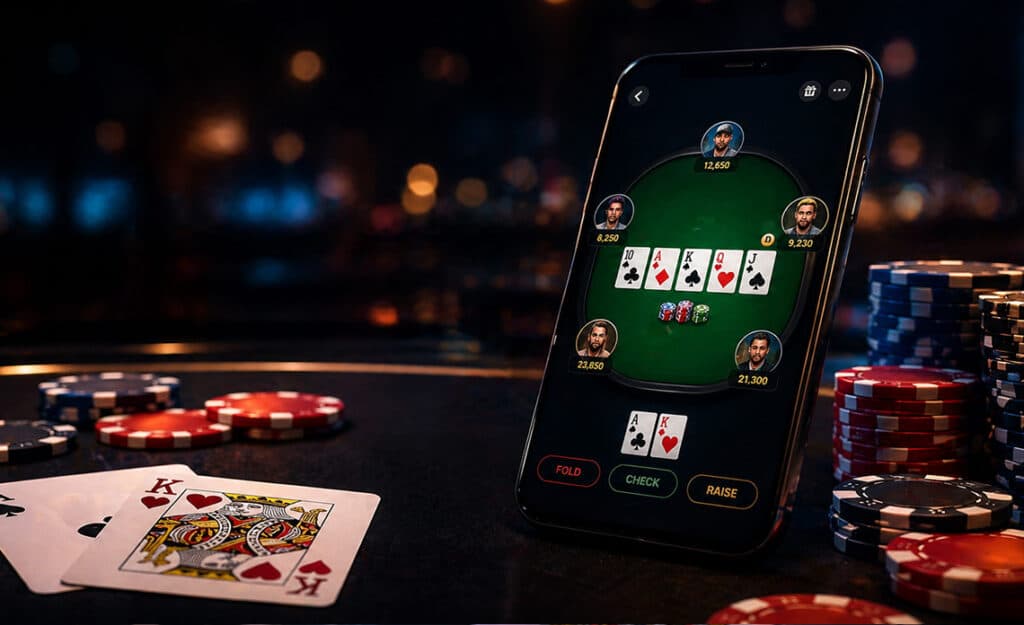 אפליקציה פוקר אונליין